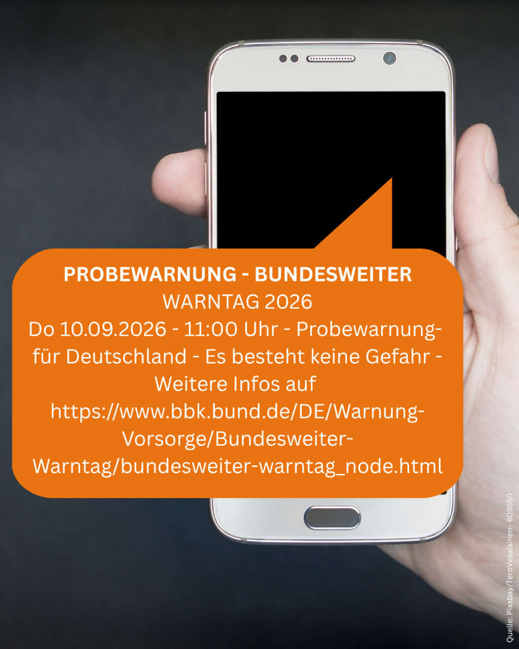 Bundesweiter Warntag 2026