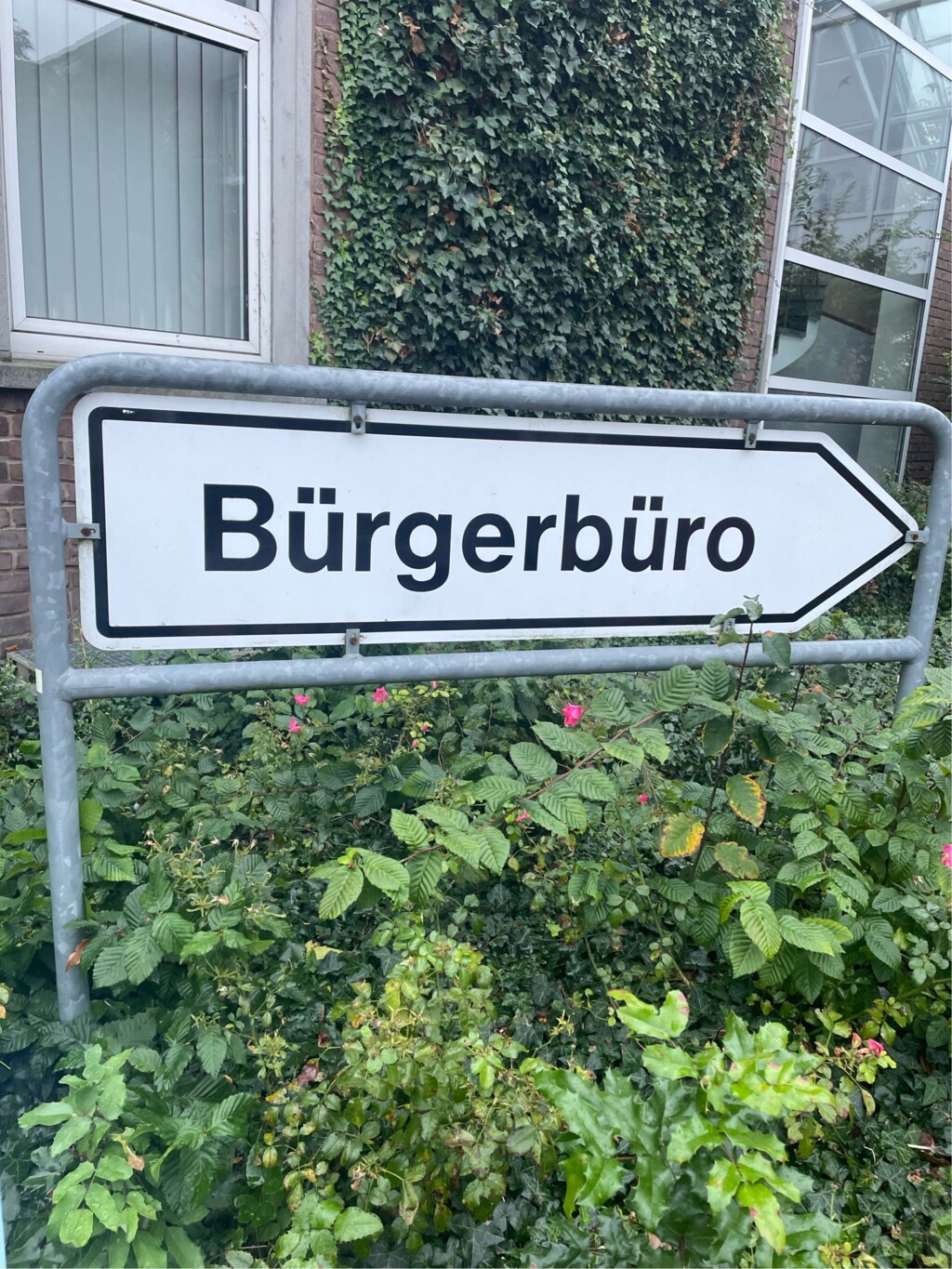 Schild Bürgerbüro