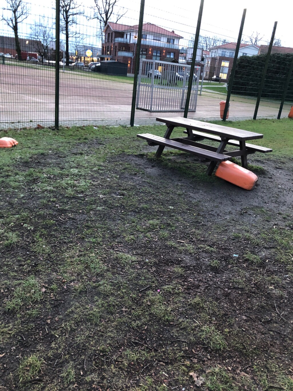 Vandalismus Mülleimer GSS Januar 2025