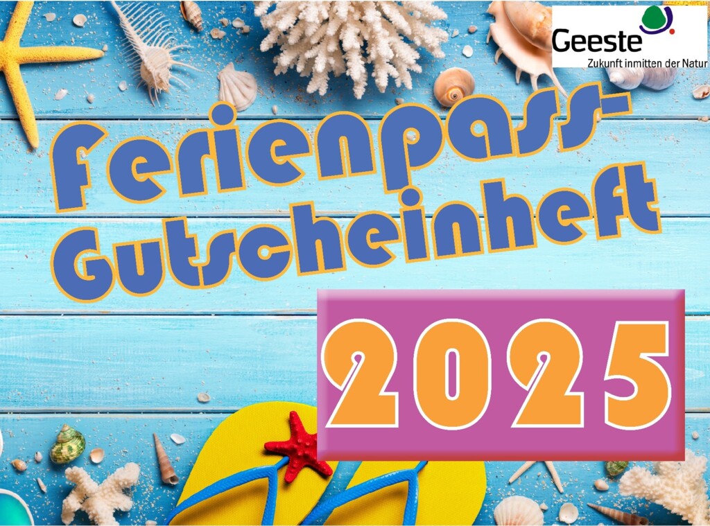 Ferienpass Gutscheinheft 2025 Gemeinde Geeste
