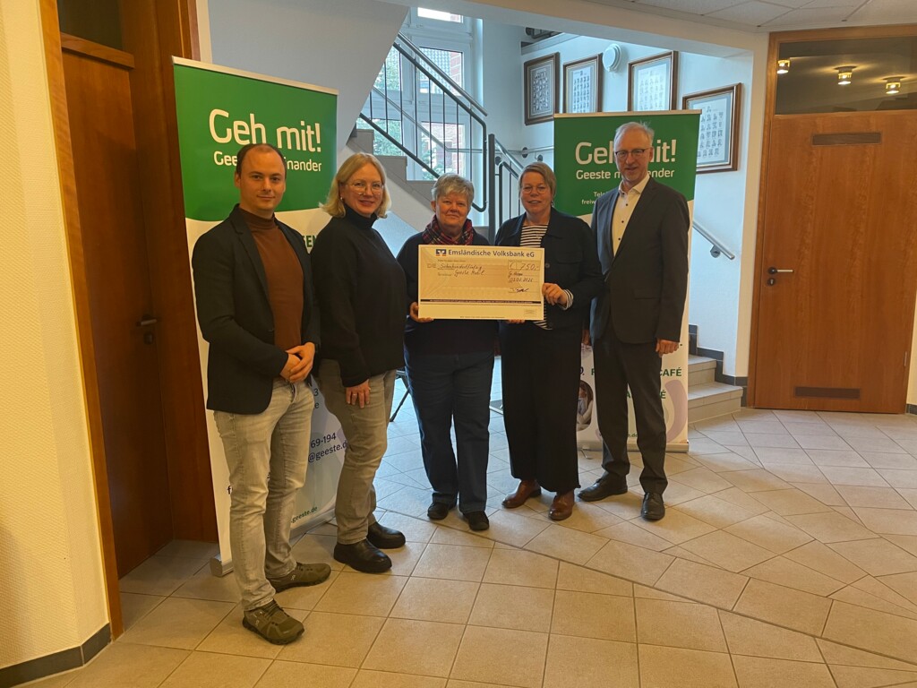 Spendenübergabe Chöre Geeste Mobil - Gemeind Geeste