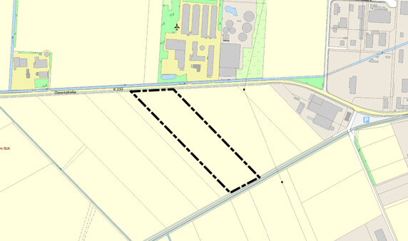 Bplan Nr. 112 Gewerbegebiet Ölwerkstraße Teil II_Kartenausschnitt