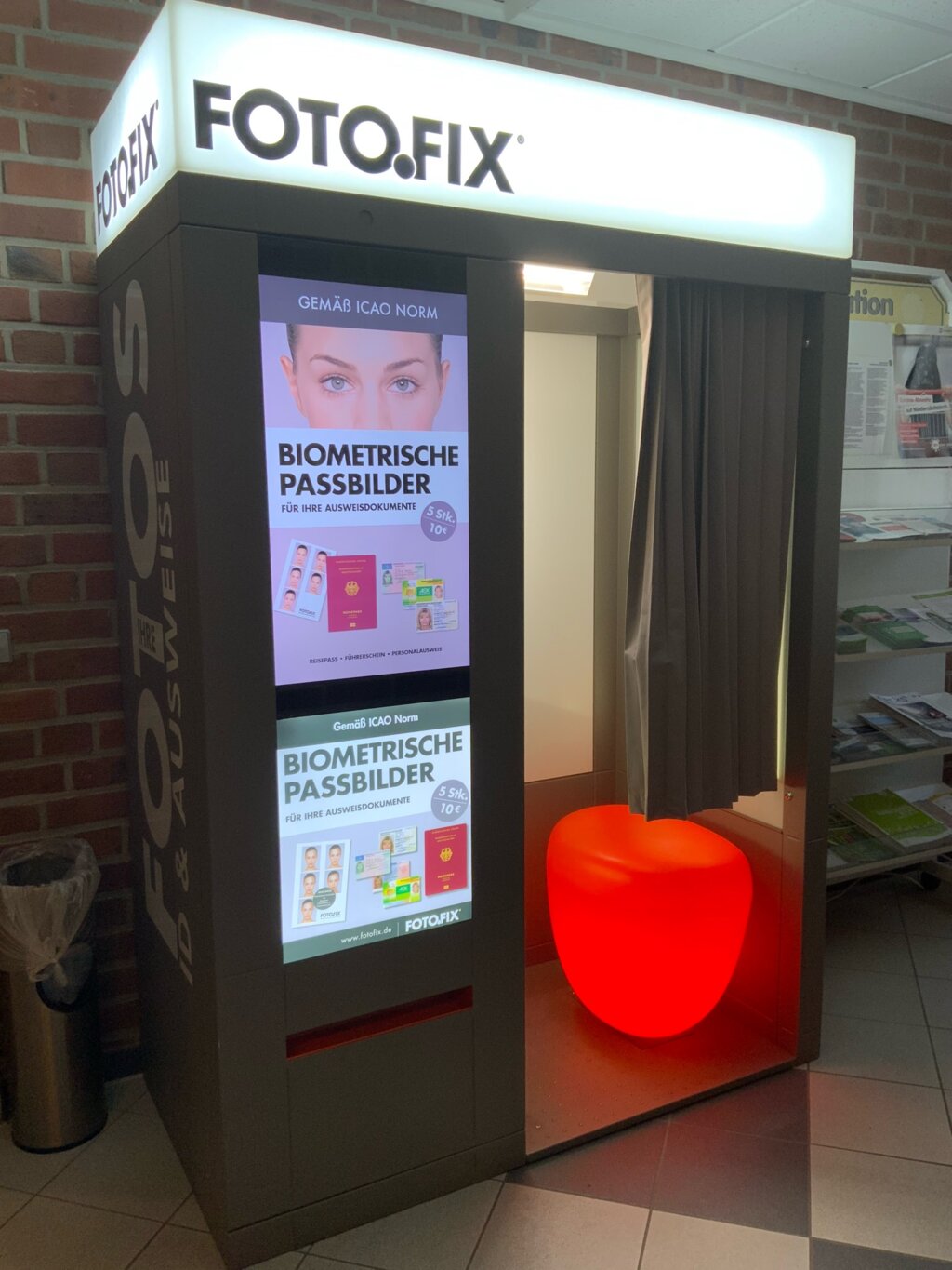 Biometrische Passbilder möglich im Rathaus der Gemeinde Geeste