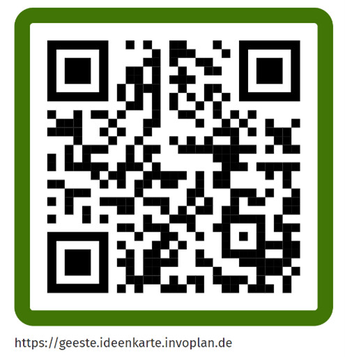 QR Code Link zur Ideenkarte Radverkehr Gemeinde Geeste
