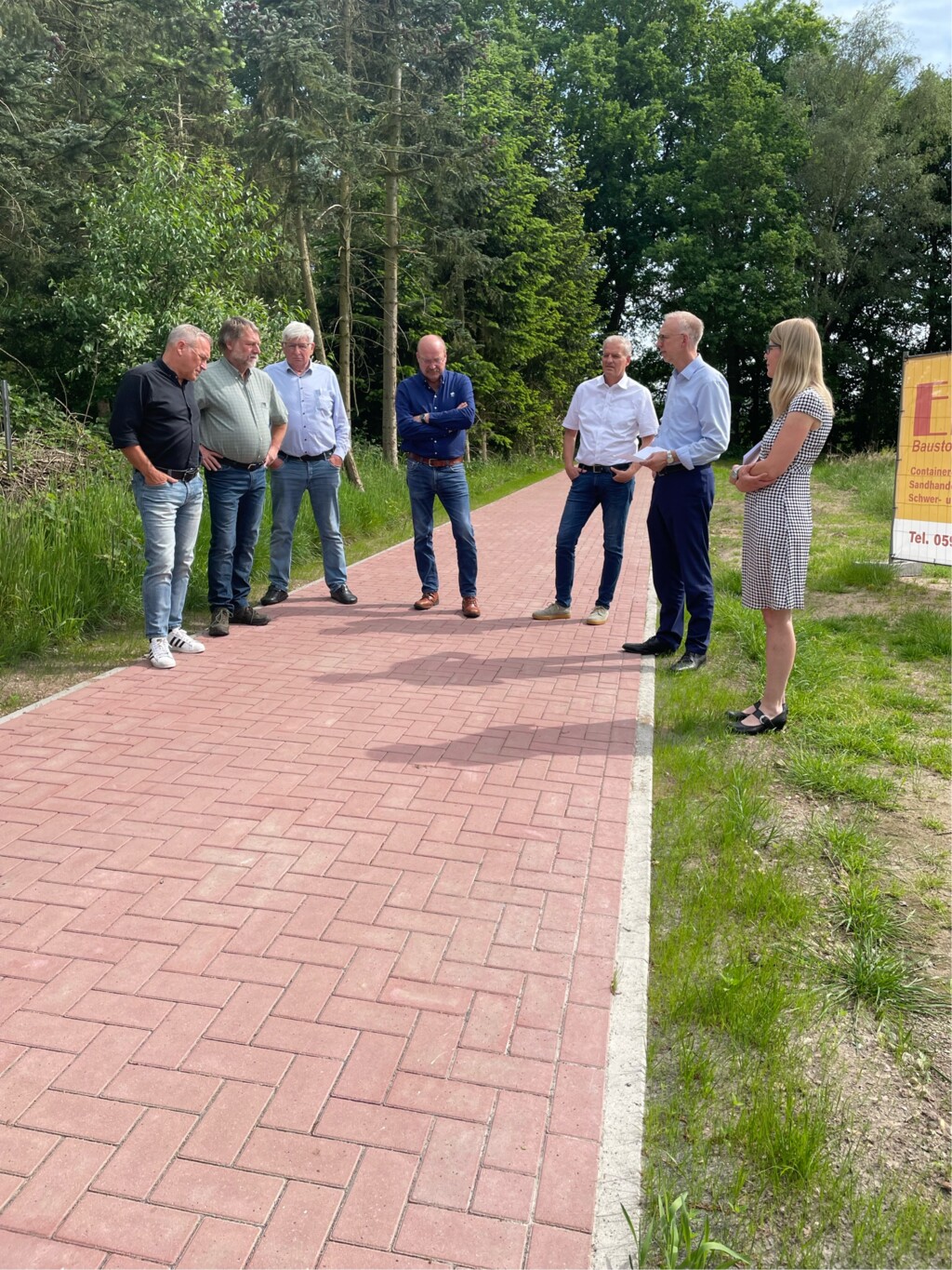 Eröffnung Radweg Lehmkuhl Mai 2024 Gemeinde Geeste