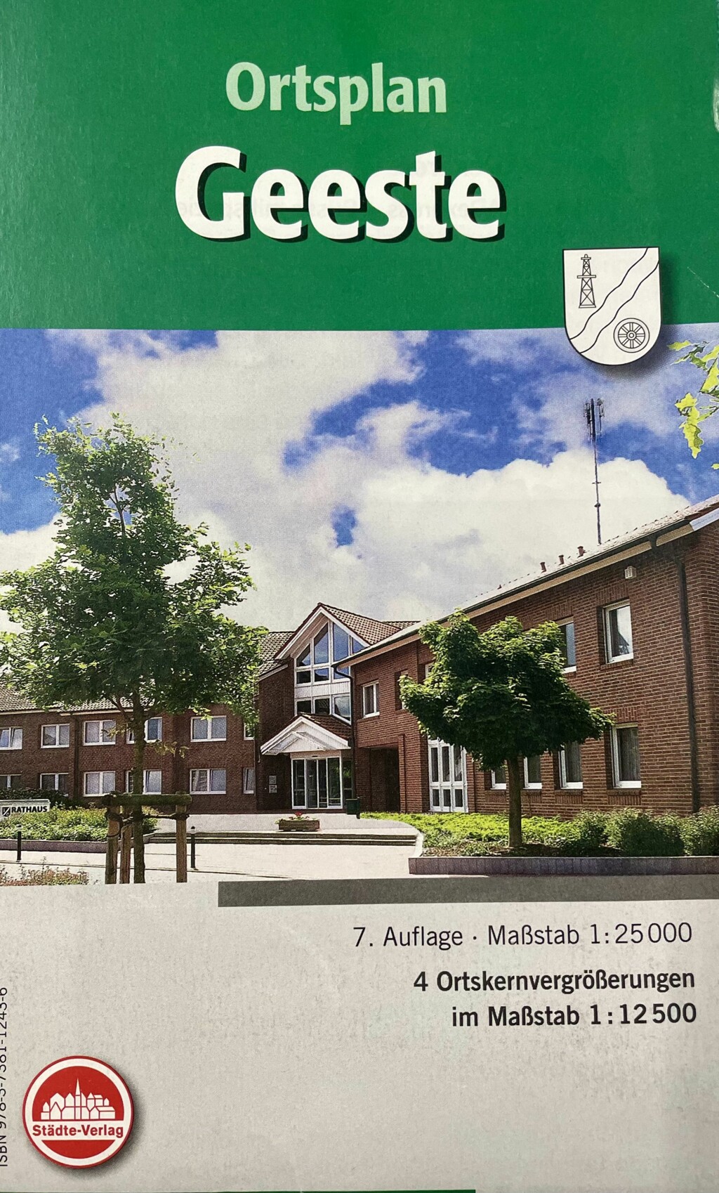 Ortsplan Gemeinde Geeste Städte Verlag