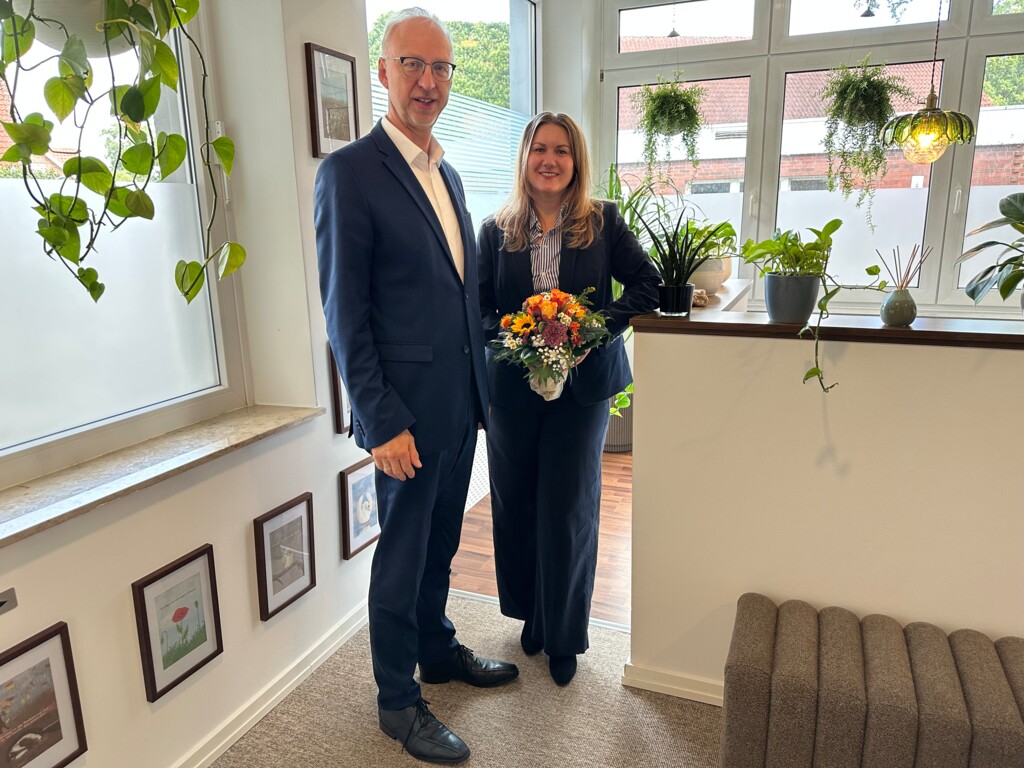 Gratulation zur Neueröffnung Praxis Psychotherapie Anna Dermer