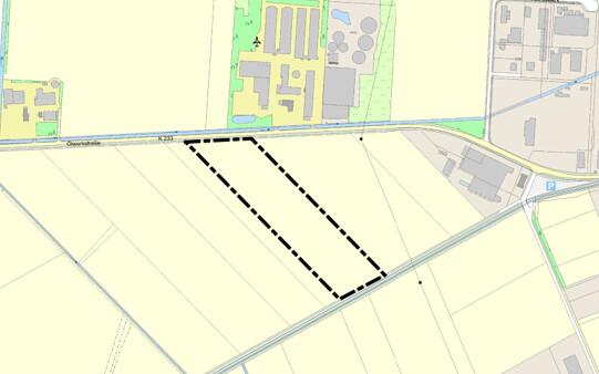 Bebauungsplan 112 Gewerbegebiet Ölwerkstraße Teil II Kartenausschnitt